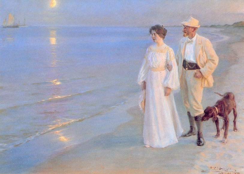 Peder Severin Kroyer Tarde de verano en Skagen